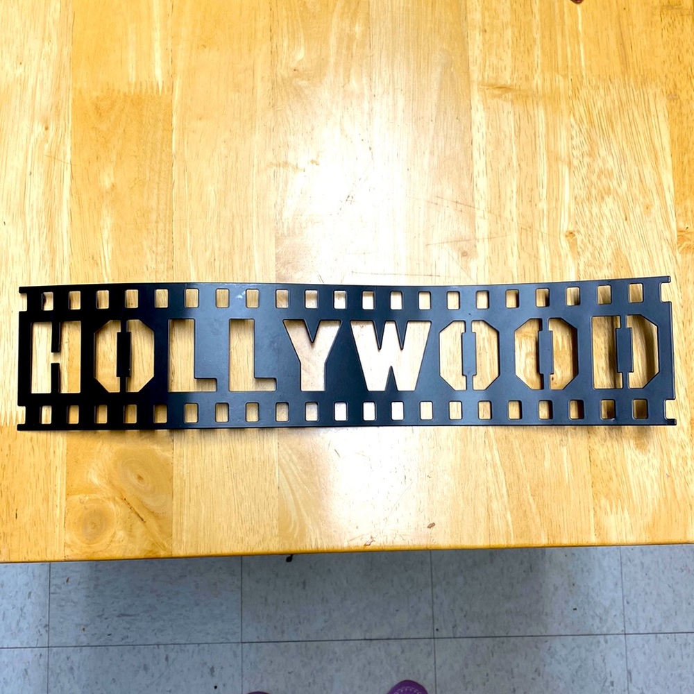 Hollywood wall decor